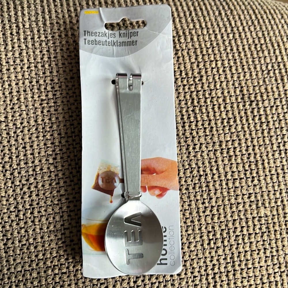 Tea bag squeezer tea bag spoon. Rust resistant nwt
